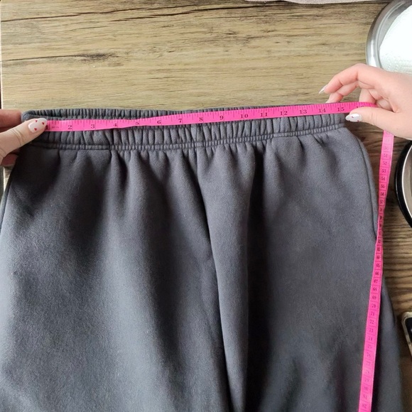 Edikted Bonney Bow Detail Sweatpants Dark Grey L - Picture 8 of 14